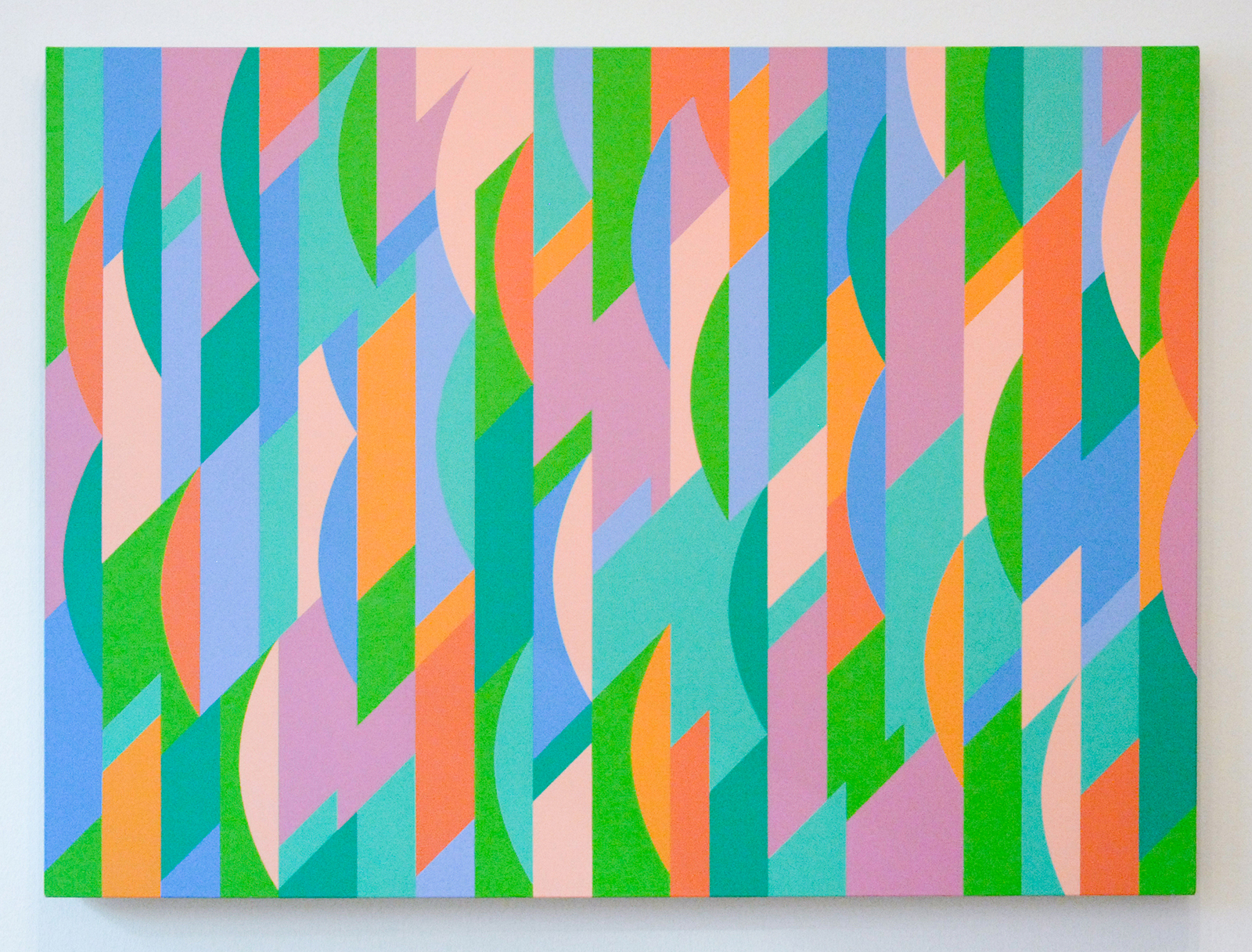 GemeenteMuseum Den Haag; Bridget Riley – The Curve Paintings 1961-2014